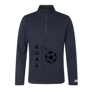 Men's Striated Quarter-Zip Pullover Thumbnail