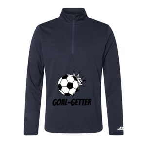 Men's Striated Quarter-Zip Pullover Thumbnail