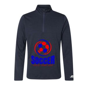 Men's Striated Quarter-Zip Pullover Thumbnail