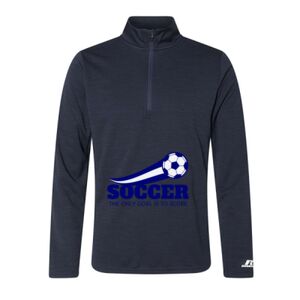 Men's Striated Quarter-Zip Pullover Thumbnail