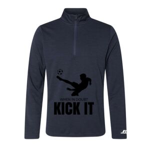 Men's Striated Quarter-Zip Pullover Thumbnail