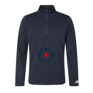 Men's Striated Quarter-Zip Pullover Thumbnail