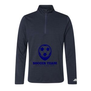 Men's Striated Quarter-Zip Pullover Thumbnail