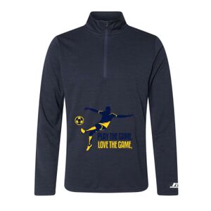 Men's Striated Quarter-Zip Pullover Thumbnail