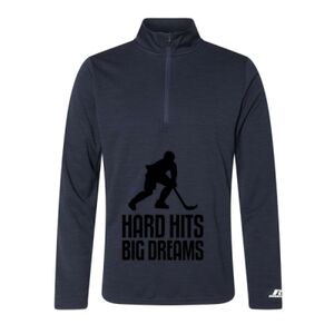 Men's Striated Quarter-Zip Pullover Thumbnail