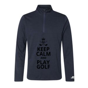 Men's Striated Quarter-Zip Pullover Thumbnail