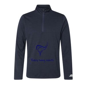 Men's Striated Quarter-Zip Pullover Thumbnail