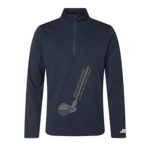 Men's Striated Quarter-Zip Pullover Thumbnail