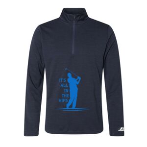 Men's Striated Quarter-Zip Pullover Thumbnail