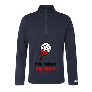 Men's Striated Quarter-Zip Pullover Thumbnail