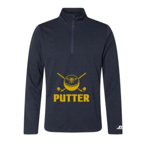 Men's Striated Quarter-Zip Pullover Thumbnail