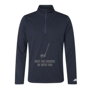 Men's Striated Quarter-Zip Pullover Thumbnail