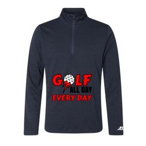 Men's Striated Quarter-Zip Pullover Thumbnail