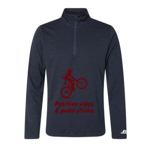 Men's Striated Quarter-Zip Pullover Thumbnail