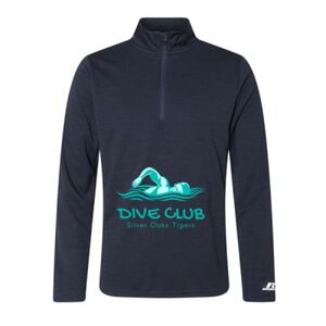 Men's Striated Quarter-Zip Pullover Thumbnail