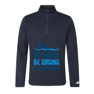 Men's Striated Quarter-Zip Pullover Thumbnail