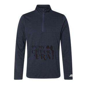 Men's Striated Quarter-Zip Pullover Thumbnail