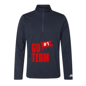 Men's Striated Quarter-Zip Pullover Thumbnail