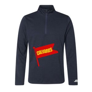 Men's Striated Quarter-Zip Pullover Thumbnail