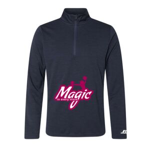 Men's Striated Quarter-Zip Pullover Thumbnail