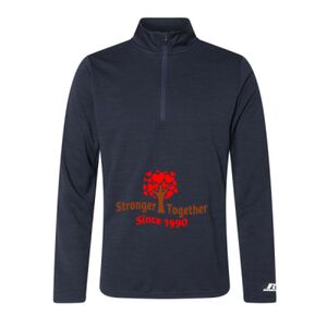 Men's Striated Quarter-Zip Pullover Thumbnail