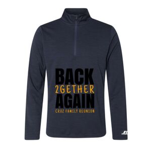 Men's Striated Quarter-Zip Pullover Thumbnail
