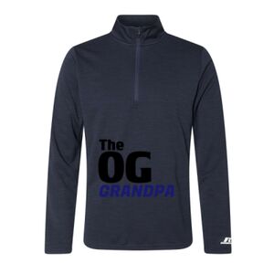 Men's Striated Quarter-Zip Pullover Thumbnail
