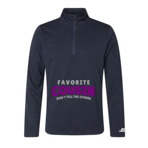 Men's Striated Quarter-Zip Pullover Thumbnail
