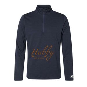 Men's Striated Quarter-Zip Pullover Thumbnail