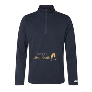 Men's Striated Quarter-Zip Pullover Thumbnail