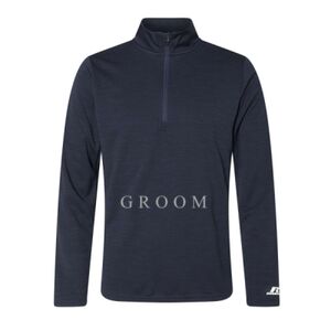Men's Striated Quarter-Zip Pullover Thumbnail