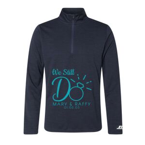 Men's Striated Quarter-Zip Pullover Thumbnail