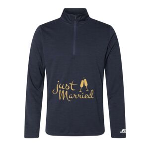 Men's Striated Quarter-Zip Pullover Thumbnail