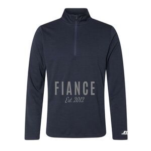 Men's Striated Quarter-Zip Pullover Thumbnail