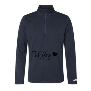 Men's Striated Quarter-Zip Pullover Thumbnail