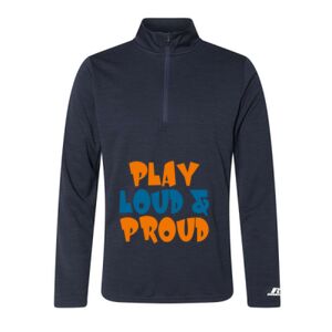 Men's Striated Quarter-Zip Pullover Thumbnail