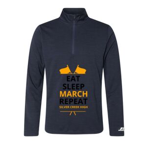 Men's Striated Quarter-Zip Pullover Thumbnail
