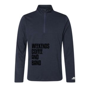 Men's Striated Quarter-Zip Pullover Thumbnail