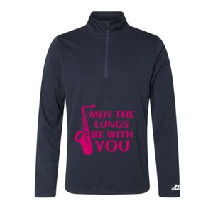 Men's Striated Quarter-Zip Pullover Thumbnail