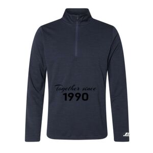 Men's Striated Quarter-Zip Pullover Thumbnail
