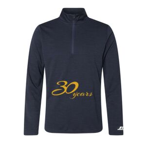 Men's Striated Quarter-Zip Pullover Thumbnail