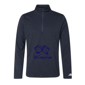Men's Striated Quarter-Zip Pullover Thumbnail