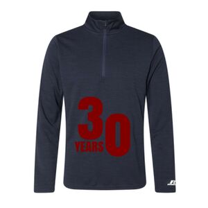 Men's Striated Quarter-Zip Pullover Thumbnail