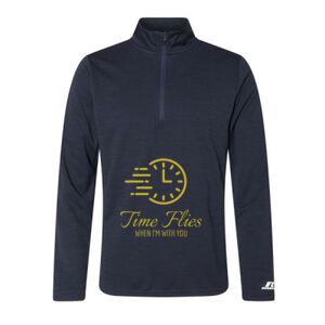 Men's Striated Quarter-Zip Pullover Thumbnail