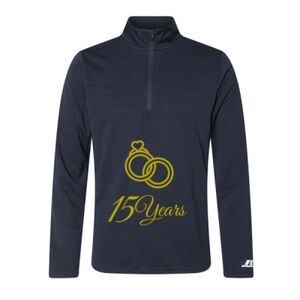 Men's Striated Quarter-Zip Pullover Thumbnail
