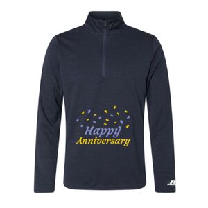 Men's Striated Quarter-Zip Pullover Thumbnail
