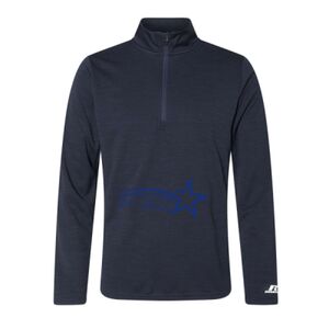 Men's Striated Quarter-Zip Pullover Thumbnail