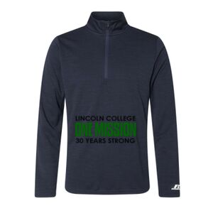Men's Striated Quarter-Zip Pullover Thumbnail