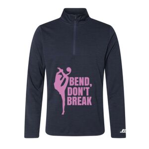 Men's Striated Quarter-Zip Pullover Thumbnail