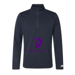 Men's Striated Quarter-Zip Pullover Thumbnail